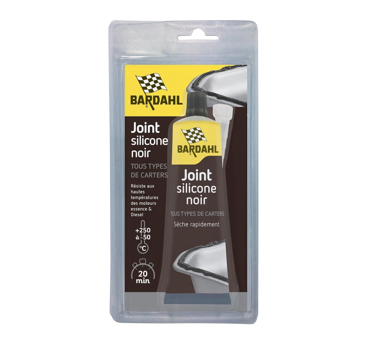 Bardahl Silicone Gasket Black për Pjesë Këmbimi Cilesore