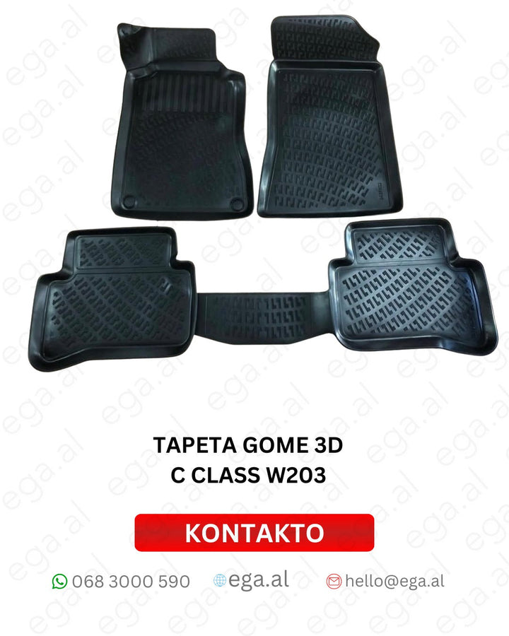 Tapeta Gome 3D: Aksesorët Cilesore për Mercedes-Benz