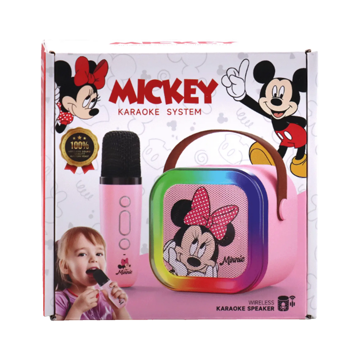 Karaoke Speaker Stitch dhe Mickey Mouse