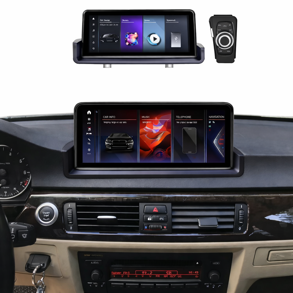Android Multimedia 10.25” për BMW E90 me Pult Komandimi