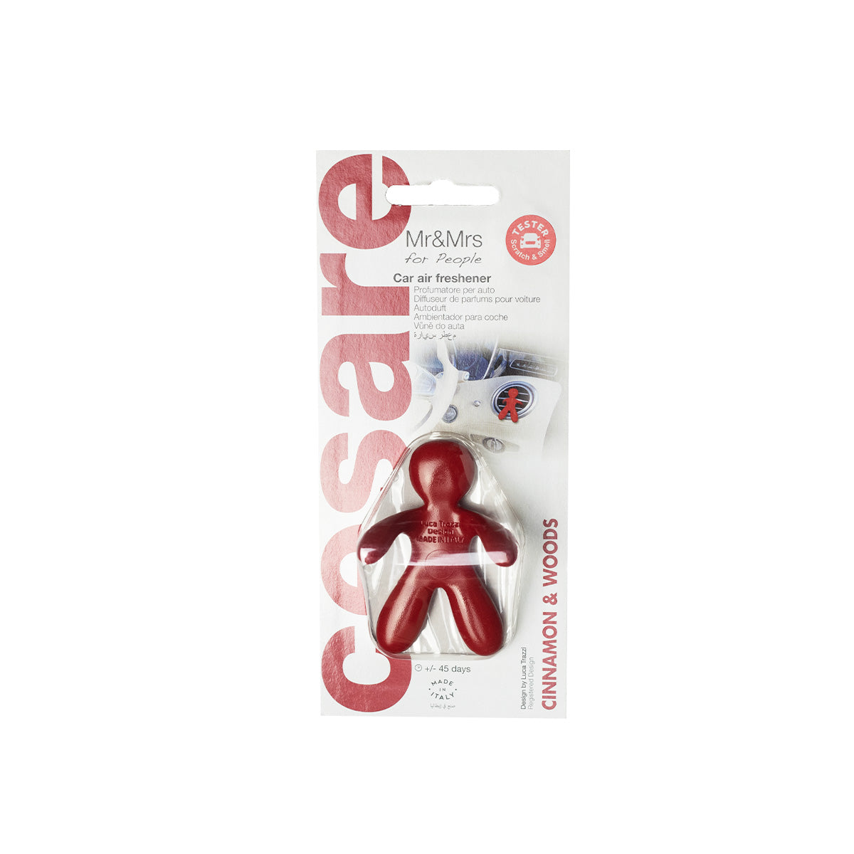 Aromë Për Makinë Mr&Mrs Fragrance Cesare Blister Cinnamon&Woods