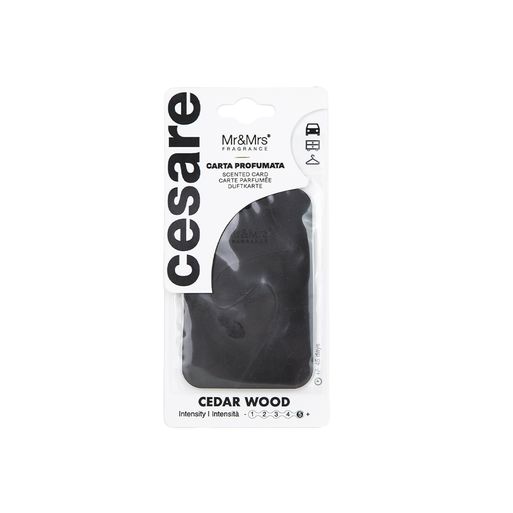 Aromë Për Makinë Mr&Mrs Fragrance Cesare Card Cedar Wood