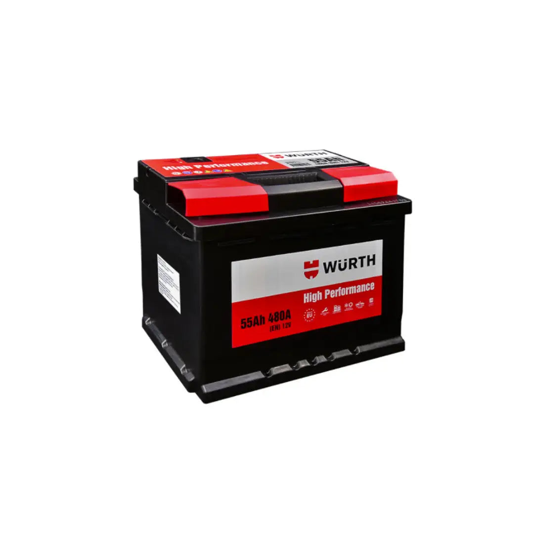 Bateri makine Wurth High Performance 55Ah / 480A