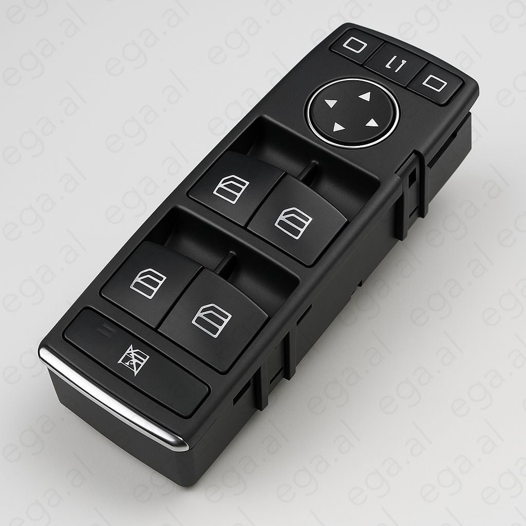 Bllok qendror butonash për Mercedes-Benz GLK X204, i vendosur në krahun e shoferit. Auto aksesore Albania - auto aksesore - aksesore makinash - akesore albania - auto online 24 - auto aksesore onlin - ega.al 