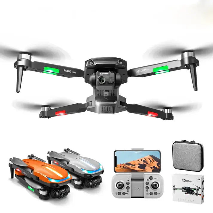 Dron Profesional RC me Dritë LED