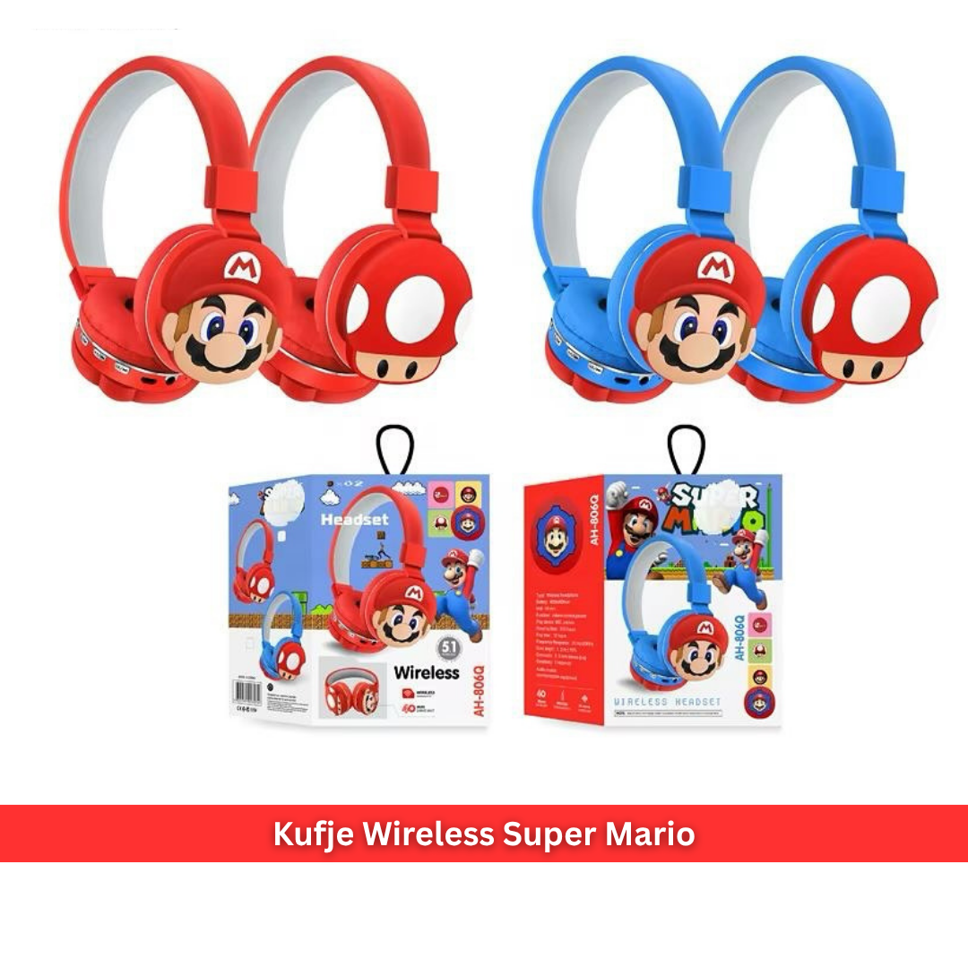 Kufje Wireless Super Mario