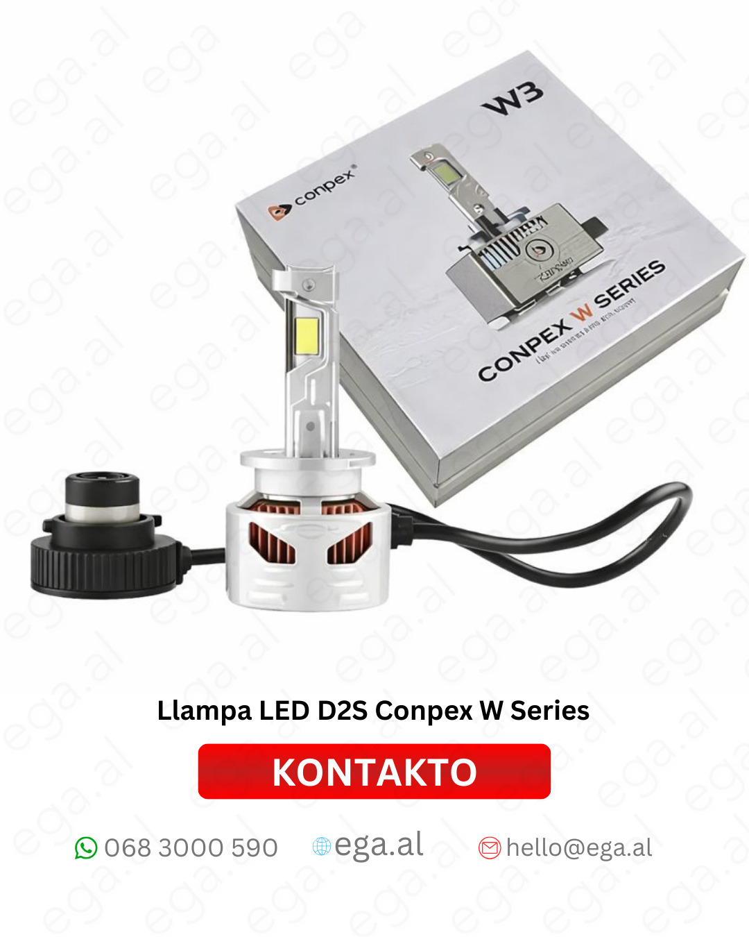 Llampa LED D2S Conpex W Series
