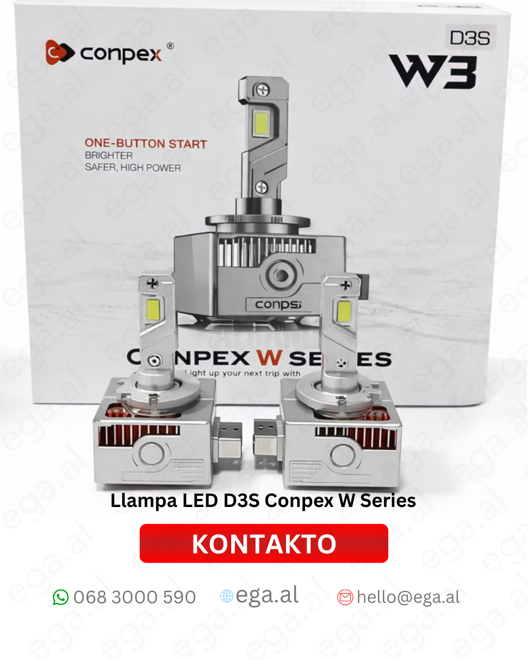 Llampa LED D3S Conpex W Series