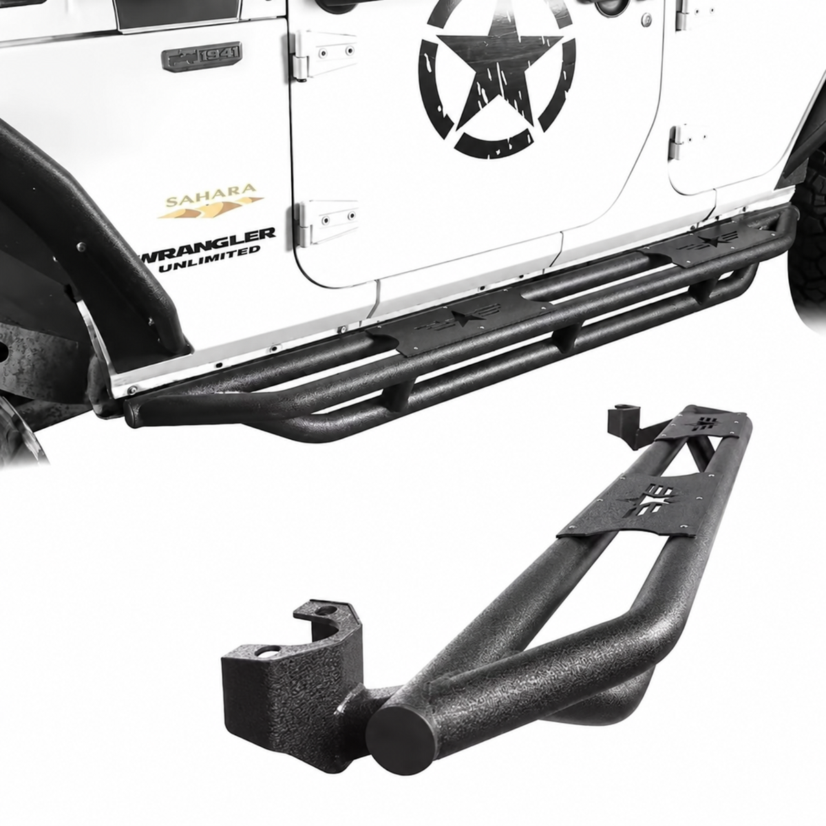 Pedana Metalike për Jeep Wrangler JK 2007–2017