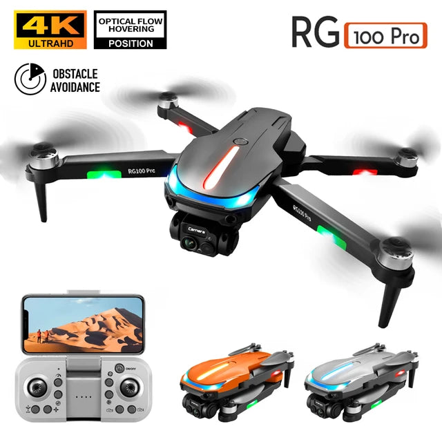 Dron Profesional RC me Dritë LED