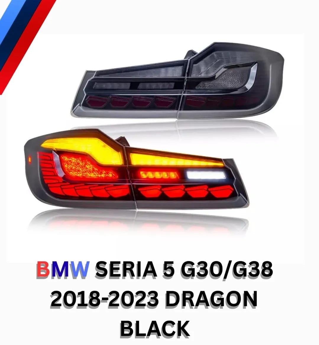 Stopa BMW Seria 5 G30/G38 Viti 2018-2023 Dragon Black, auto aksesore albania, aksesore makinash