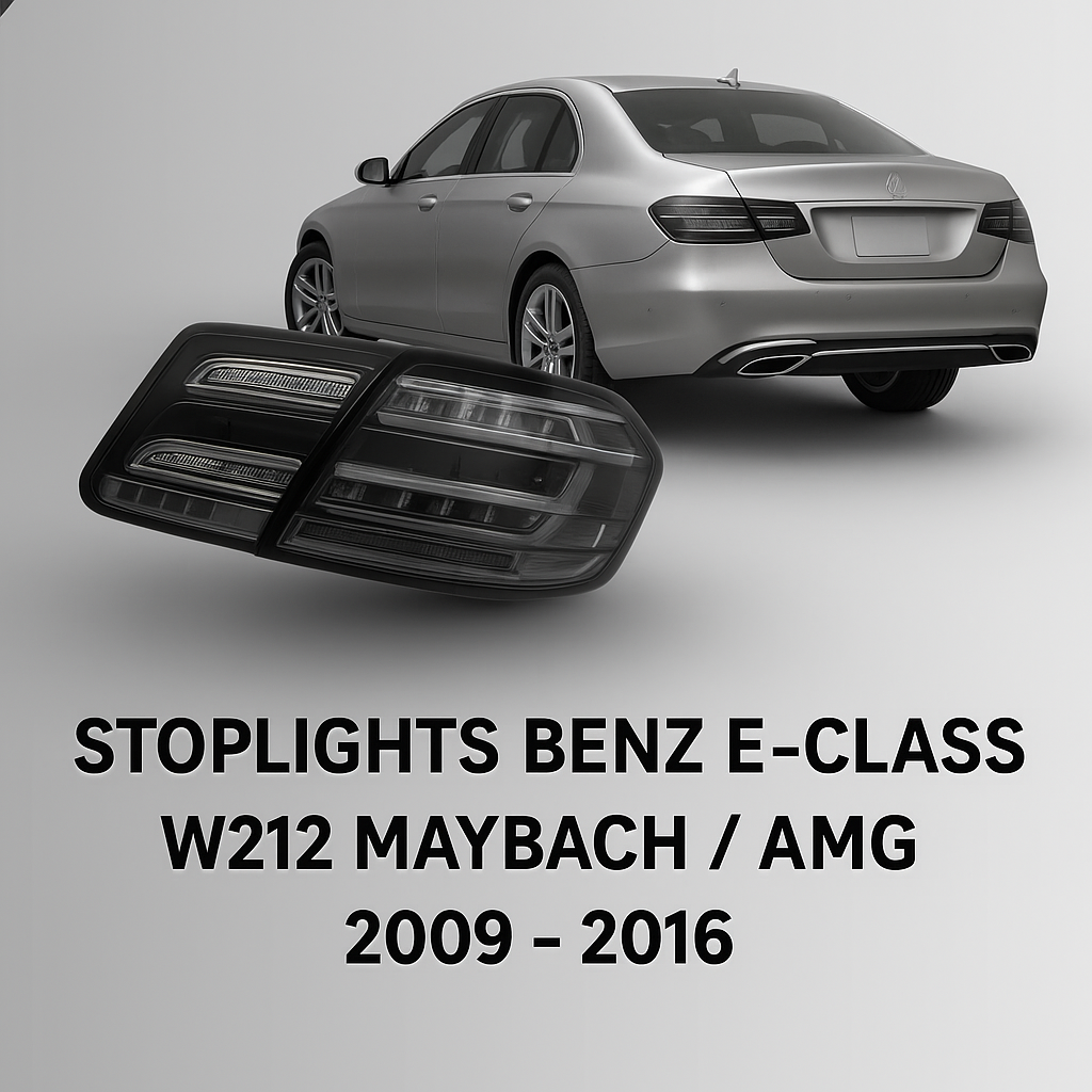 Stoplights Benz E-class W212 Maybach / Amg Viti 2009-2016, auto aksesore albania, aksesore makinash