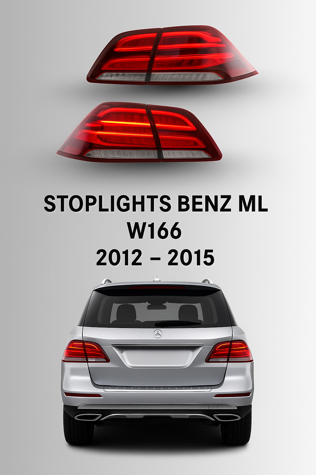 Stoplights Benz ML W166 Viti 2012-2015, auto aksesore albania, aksesore makinash