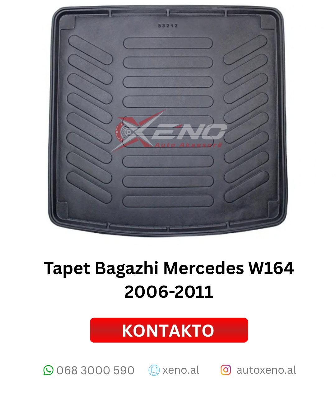 Tapet Bagazhi për Mercedes-Benz ML W164 (2006–2011)