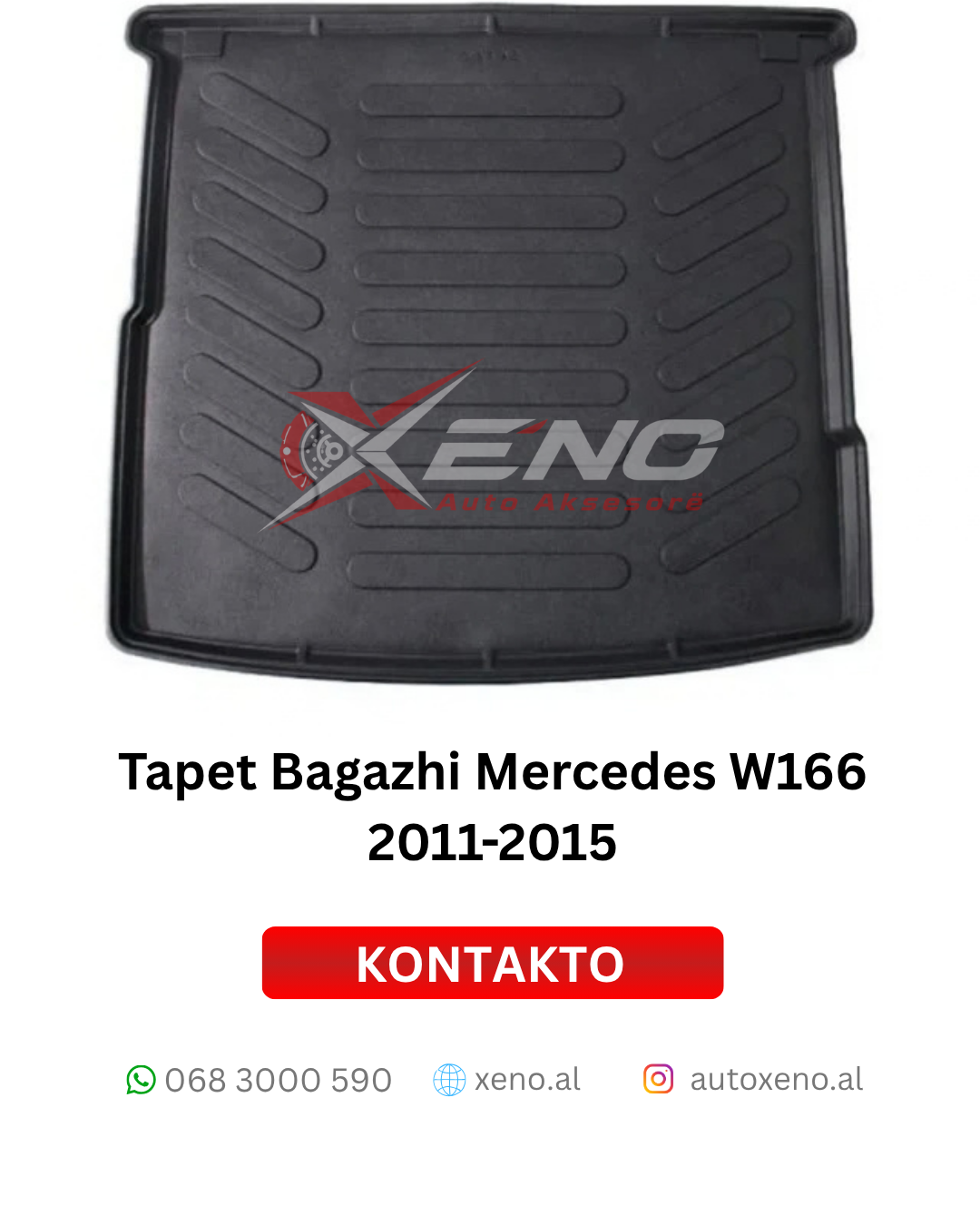 Tapet Bagazhi për Mercedes-Benz ML W166 (2011–2015)