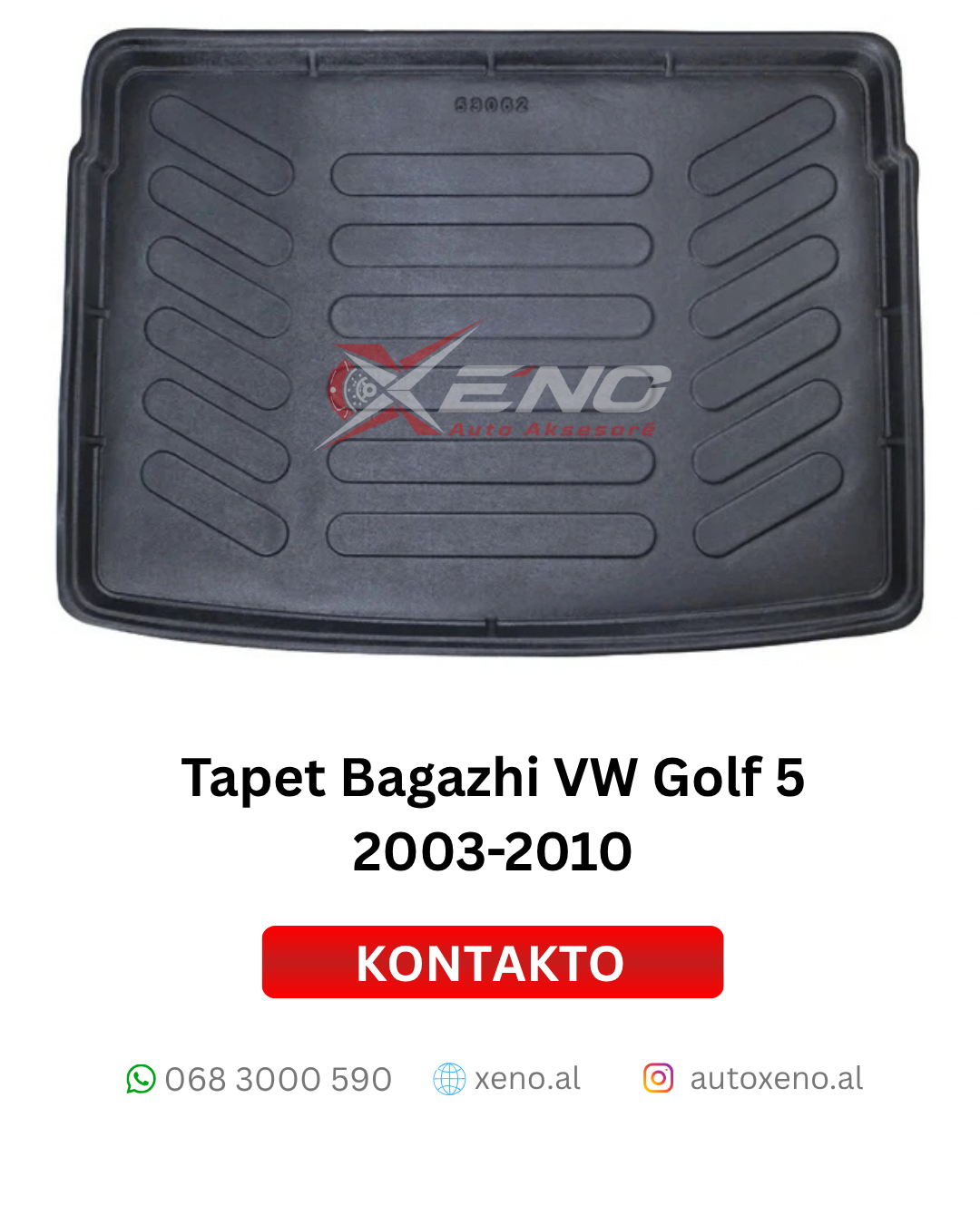 Tapet Bagazhi për Volkswagen Golf 5 (2003–2010)