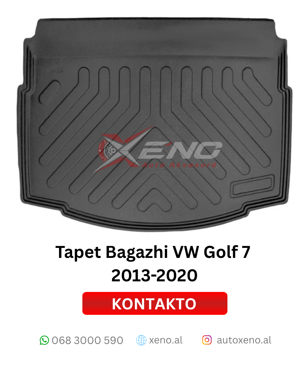 Tapet Bagazhi për Volkswagen Golf 7 (2013–2020)