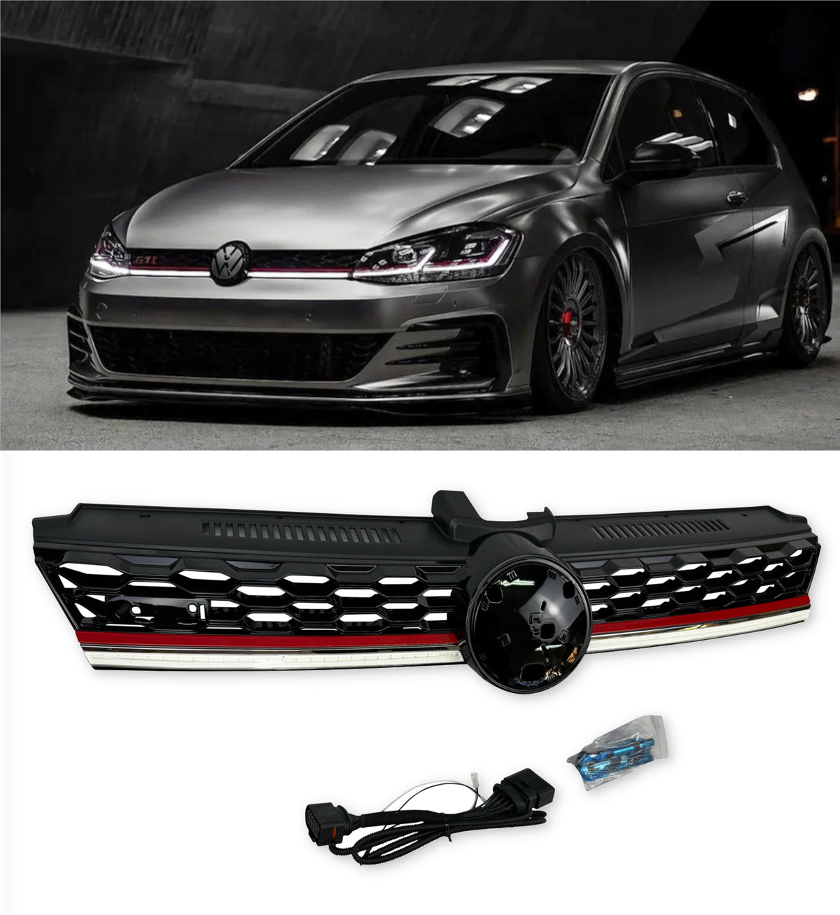 VOLKSWAGEN VW GOLF 7.5 GTI GRILLE