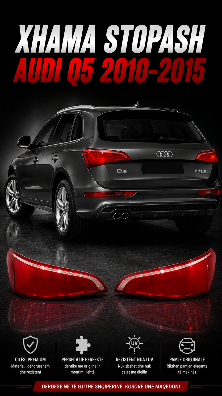 Xhama Stopash Audi Q5 2010-2015