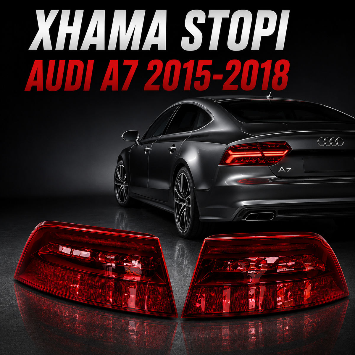 Xhama Stopi Audi A7 2015-2018 – Cilësi Premium dhe Pamje Origjinale