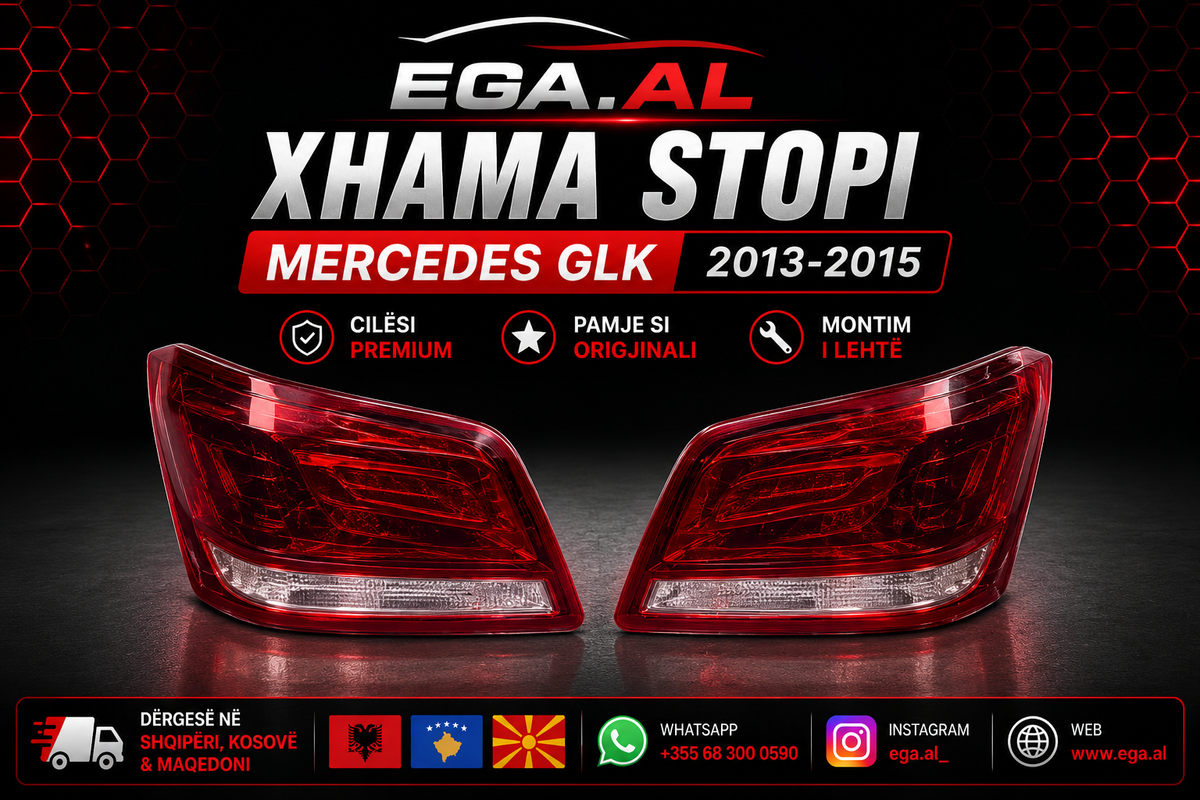Xhama Stopi Mercedes GLK 2013-2015 – Cilësi Premium dhe Pamje Origjinale
