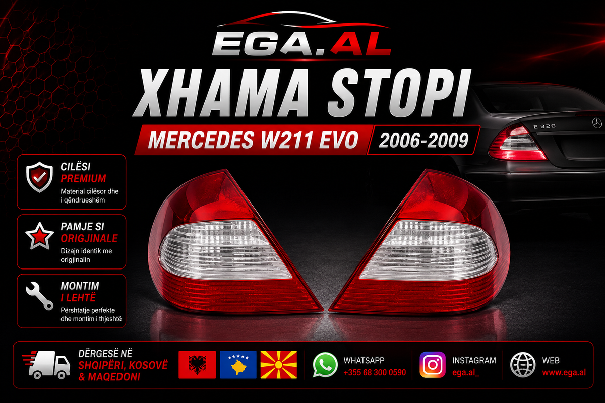 Xhama Stopi Mercedes W211 EVO 2006-2009