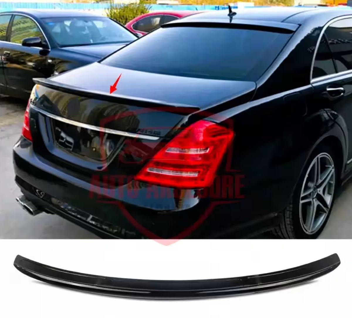 Bisht bagazhi dhe xhami për S Class W221