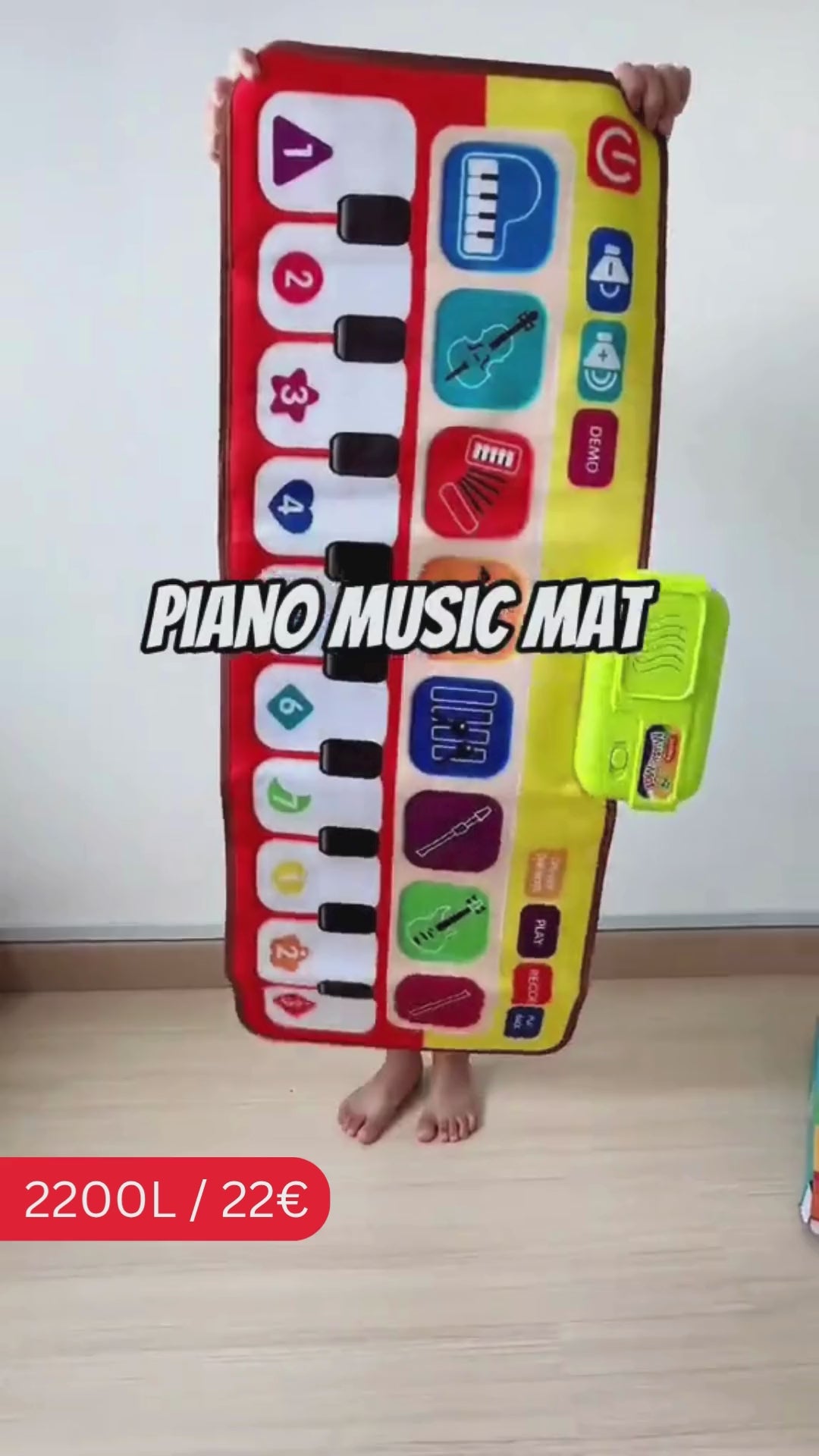 Tapet piano me muzike per femije